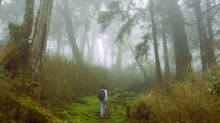 solo hiking