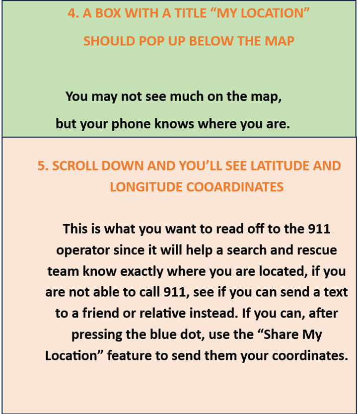 lost while hiking