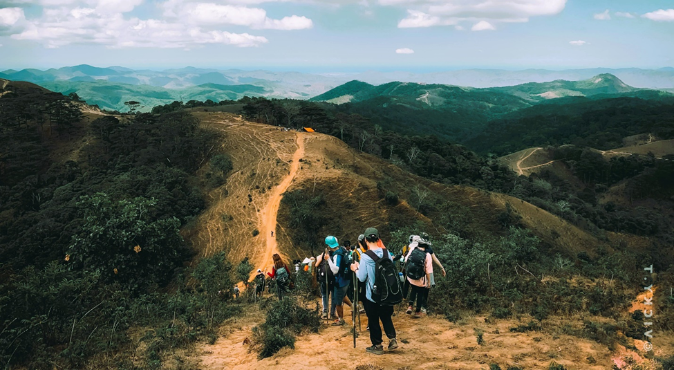 Hiking in remote areas