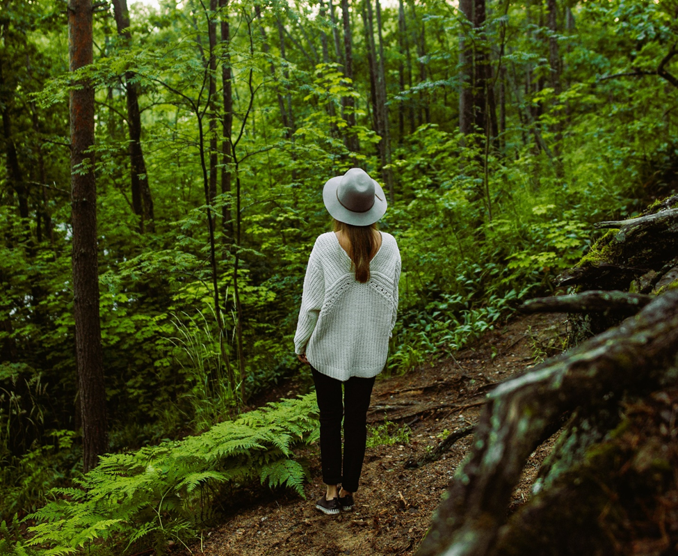 Hiking in remote areas