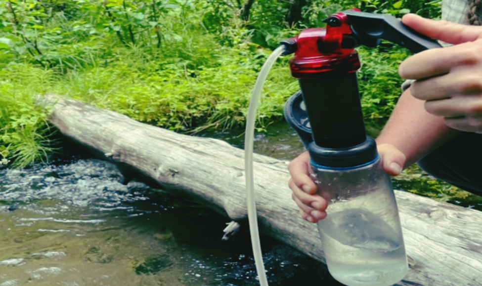 filtration system for hiking