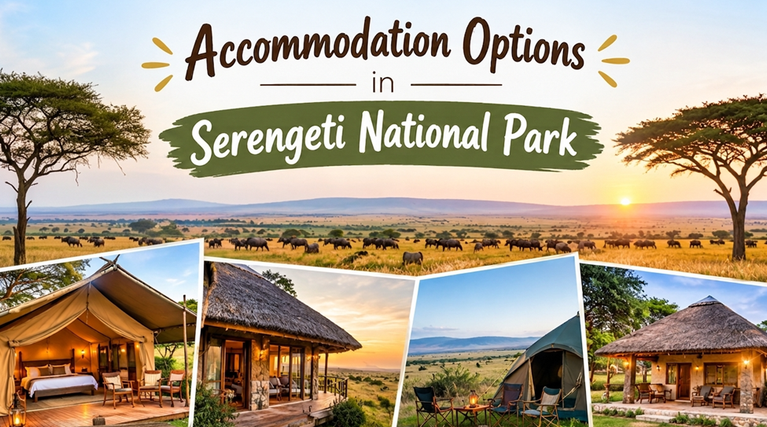 accommodation options in Serengeti