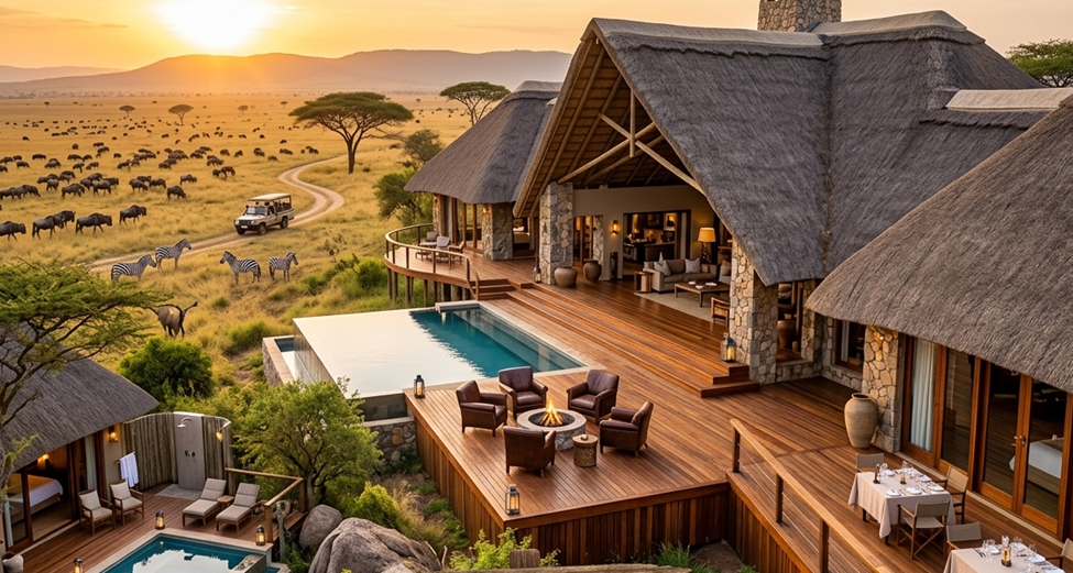 accommodation options in Serengeti
