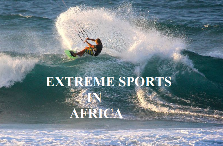 Extreme sports in Africa
