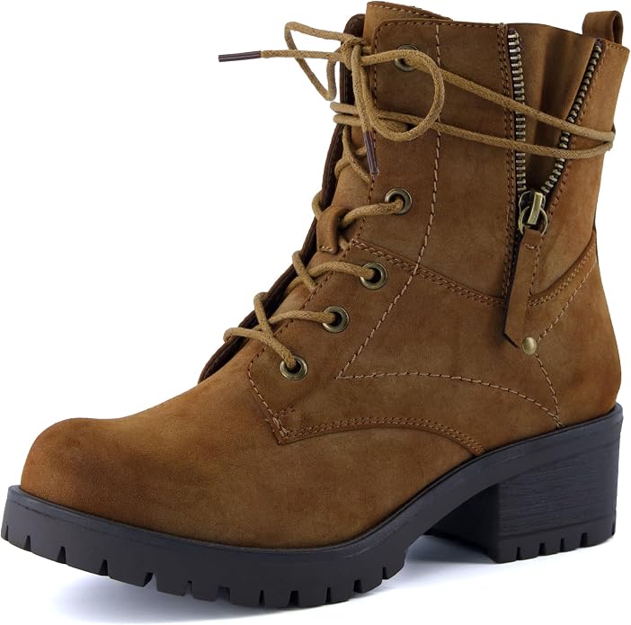 Women’s Heeled Combat Boots
